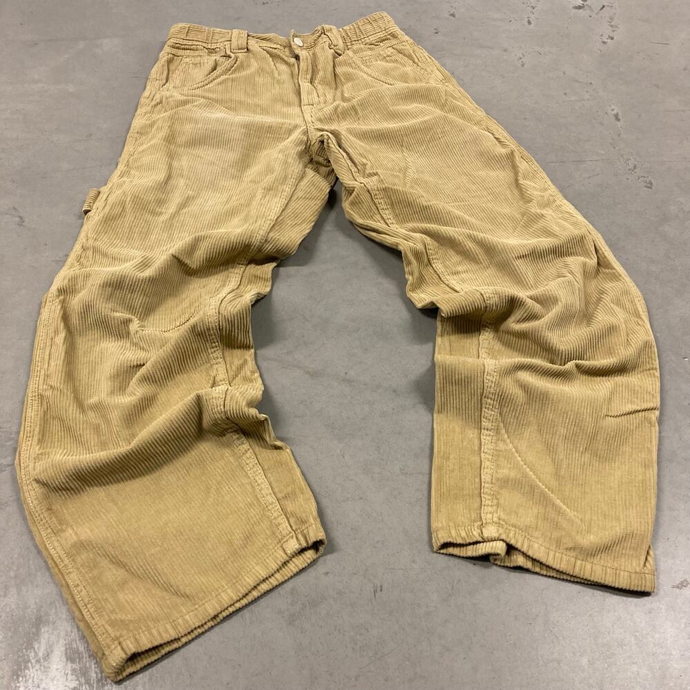 Y2K baggy we the free corduroy cargo pants 25x29